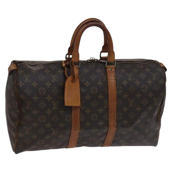 LOUIS VUITTON Monogram Keepall 45 Boston Bag M41428 - Picture 1 of 16